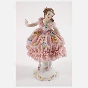 Potschappel Tafelaufsatz und Spitzentänzerin