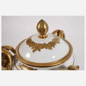 Rosenthal große "Vase mit Bocksköpfen"