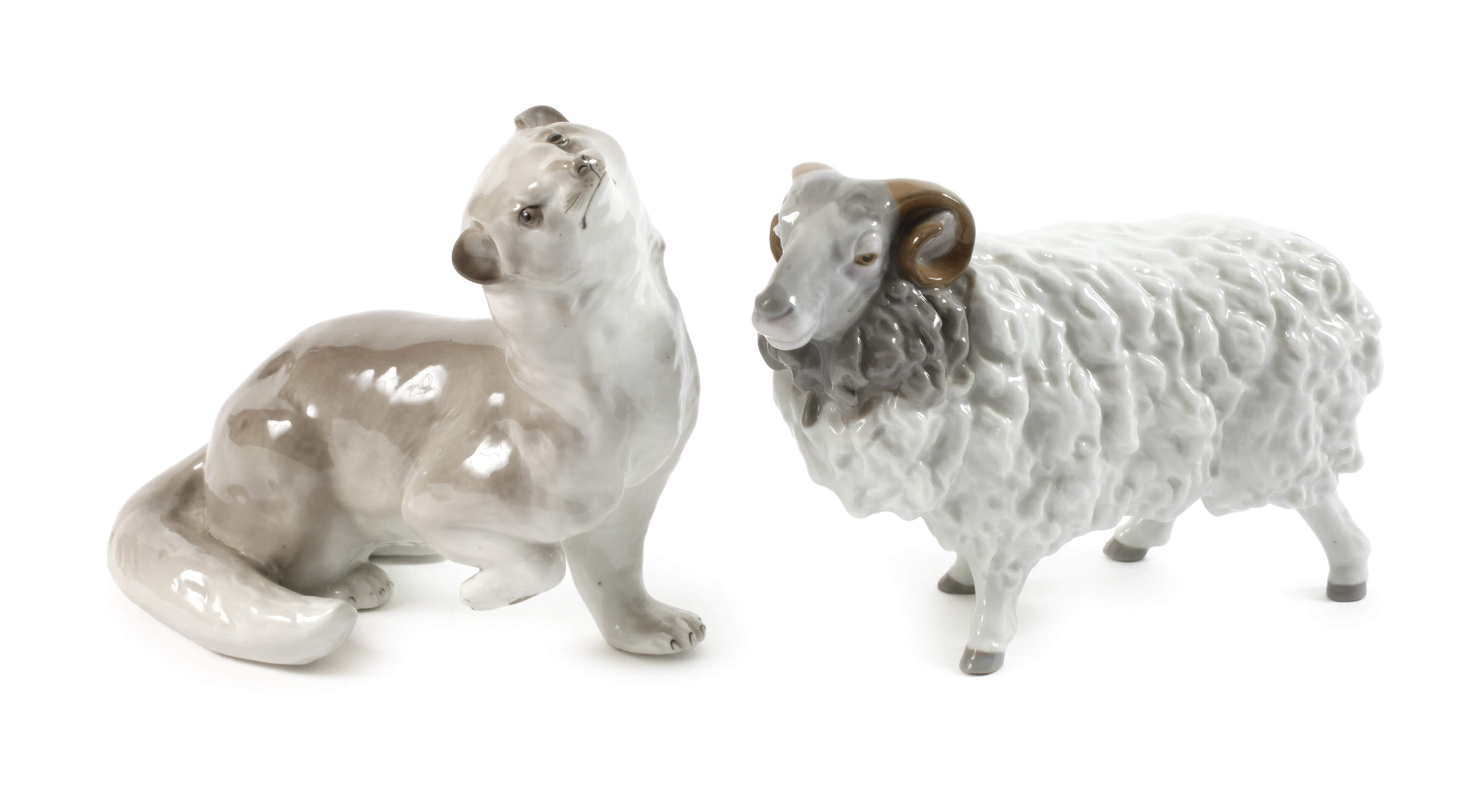 Thüringen Hermelin und Schafbock