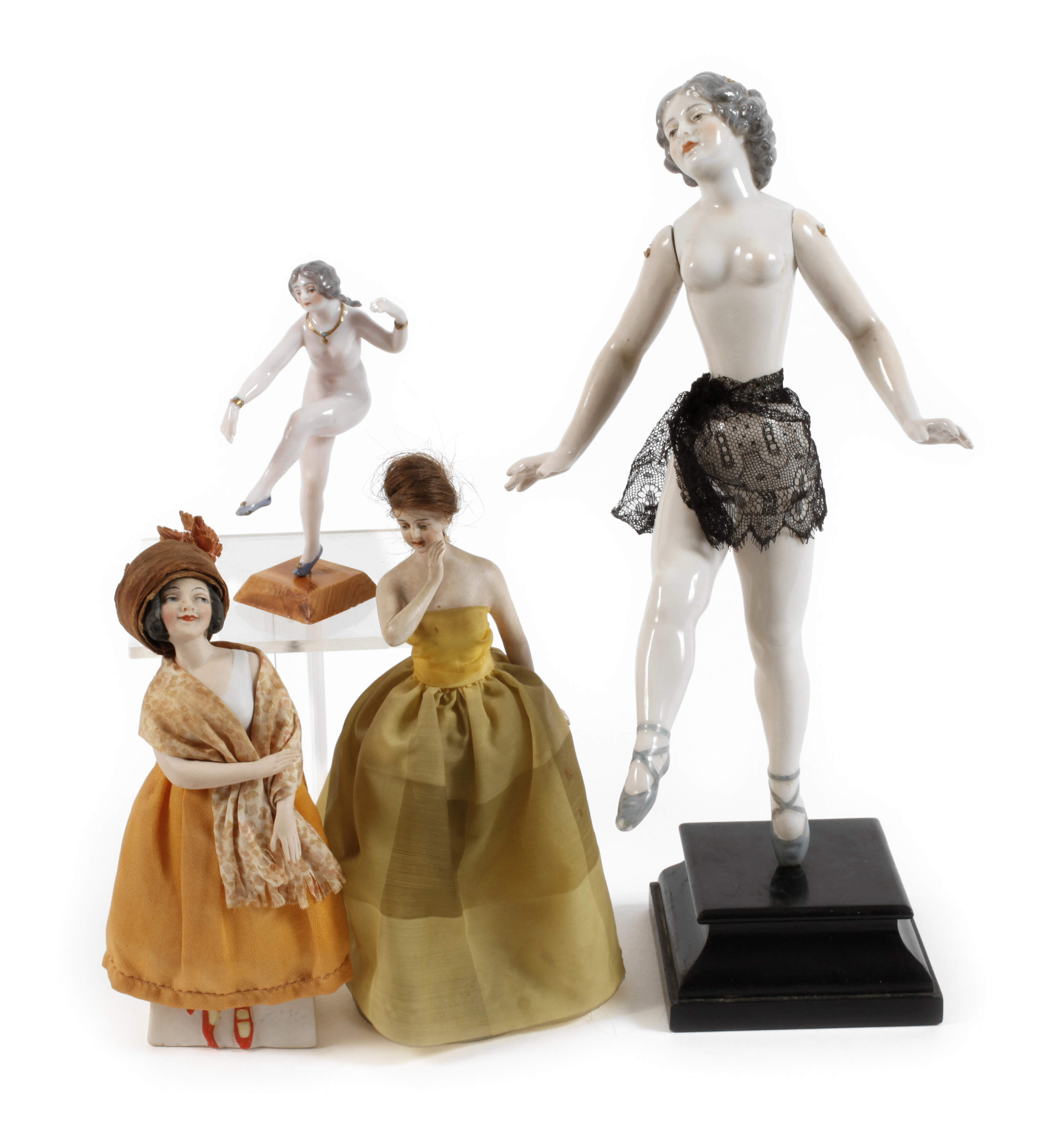 Konvolut Modefiguren und Tänzerinnen