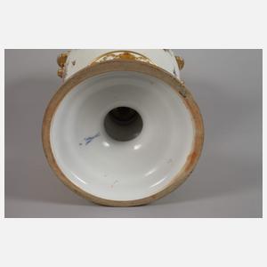 Meissen große Prunkvase Portrait August der Starke