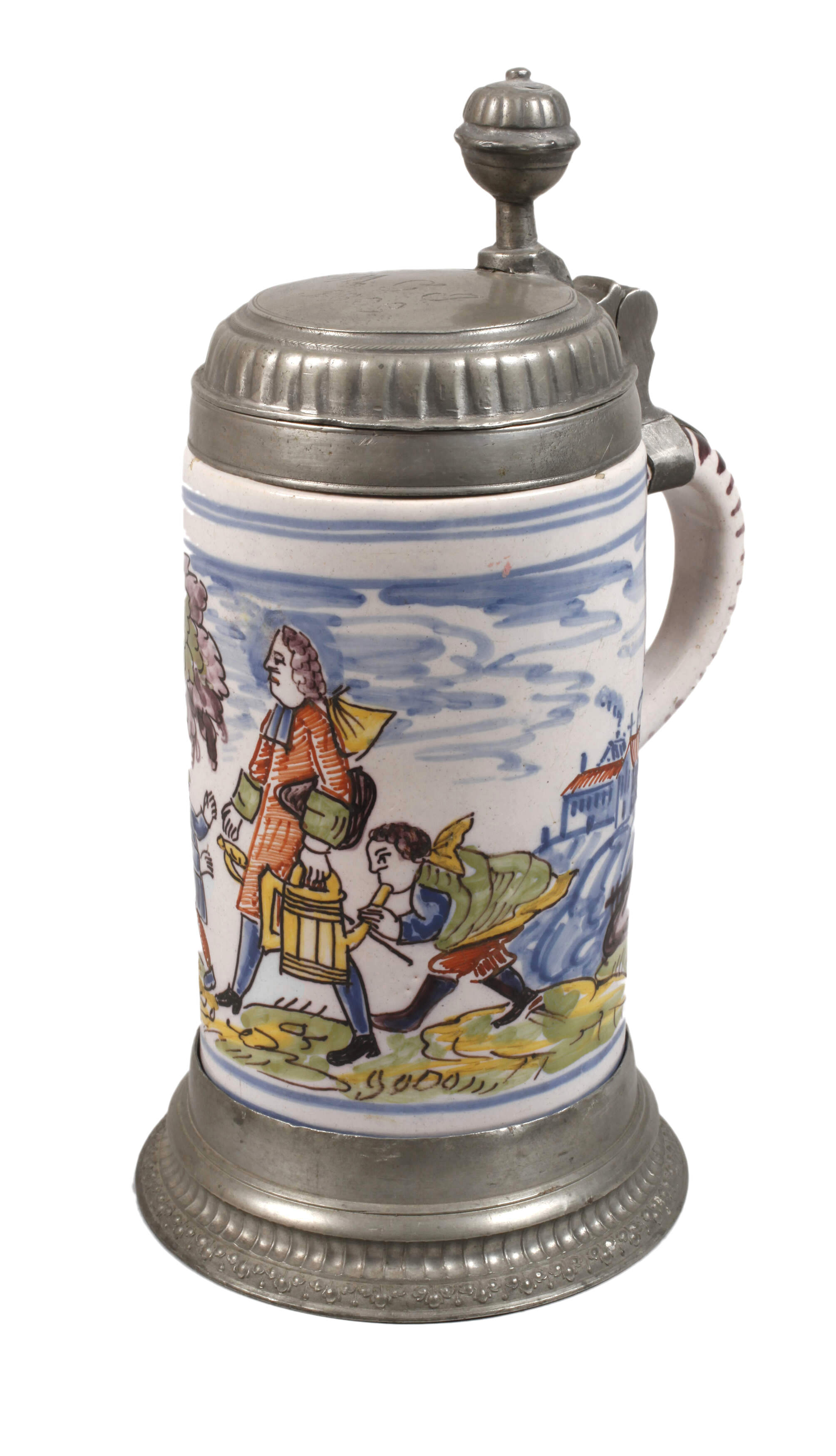 Saalfelder Fayencewalzenkrug