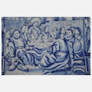 Großer niederländischer Fayenceteller