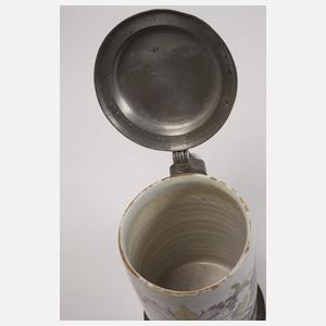 Oettingen-Schrattenhofener Fayencewalzenkrug