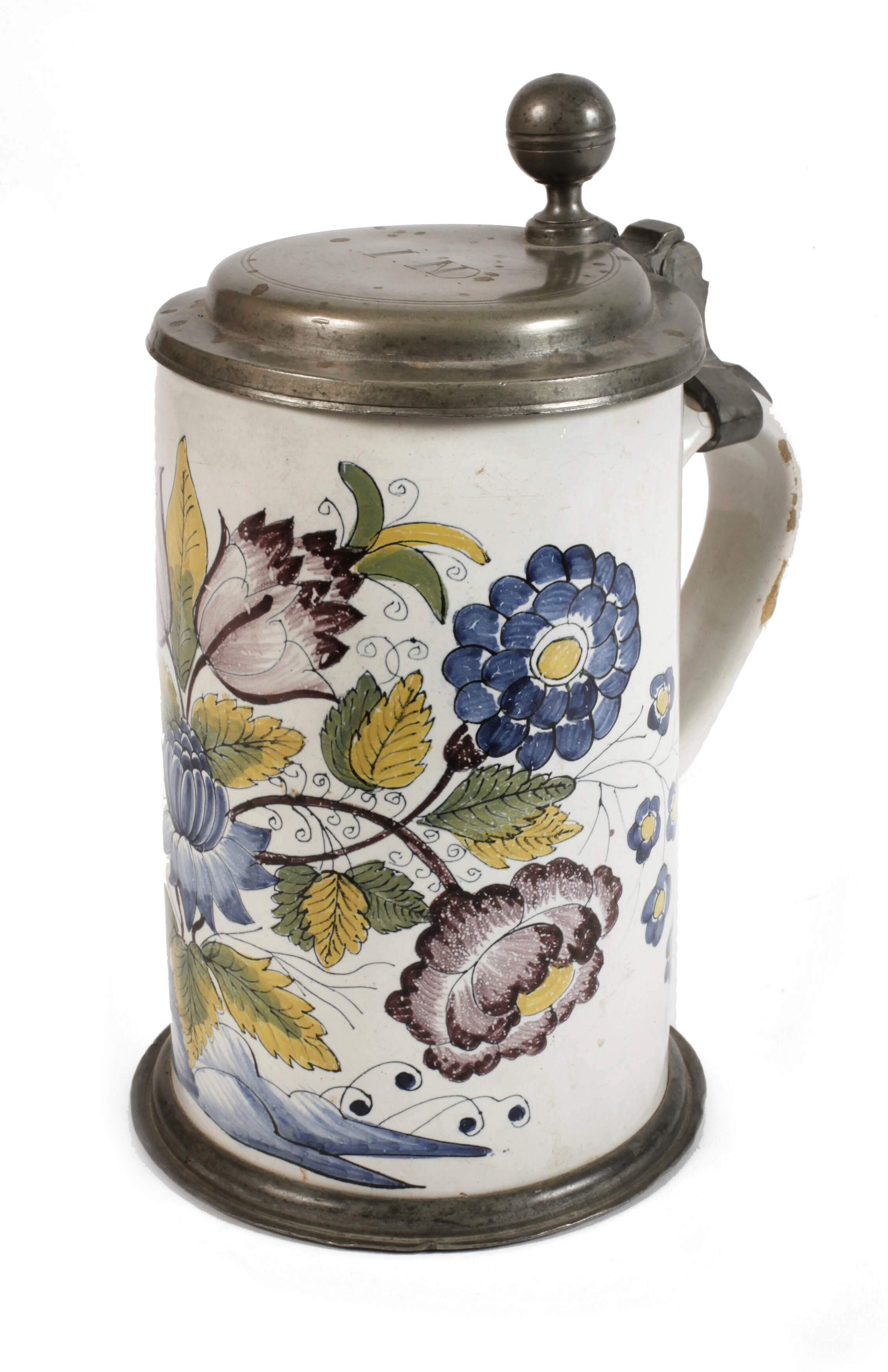 Oettingen-Schrattenhofener Fayencewalzenkrug