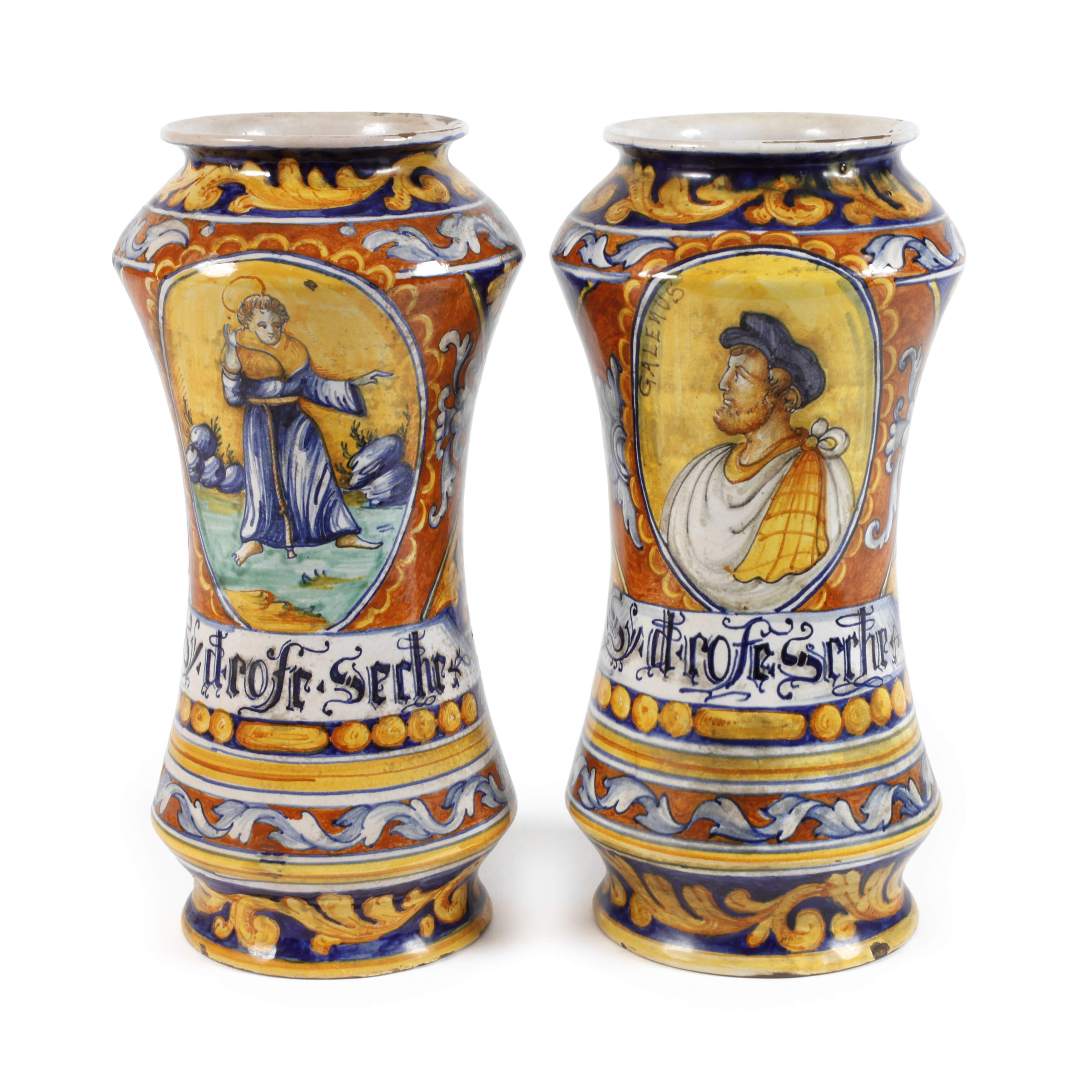 Zwei Albarelli Italien