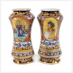 Zwei Albarelli Italien