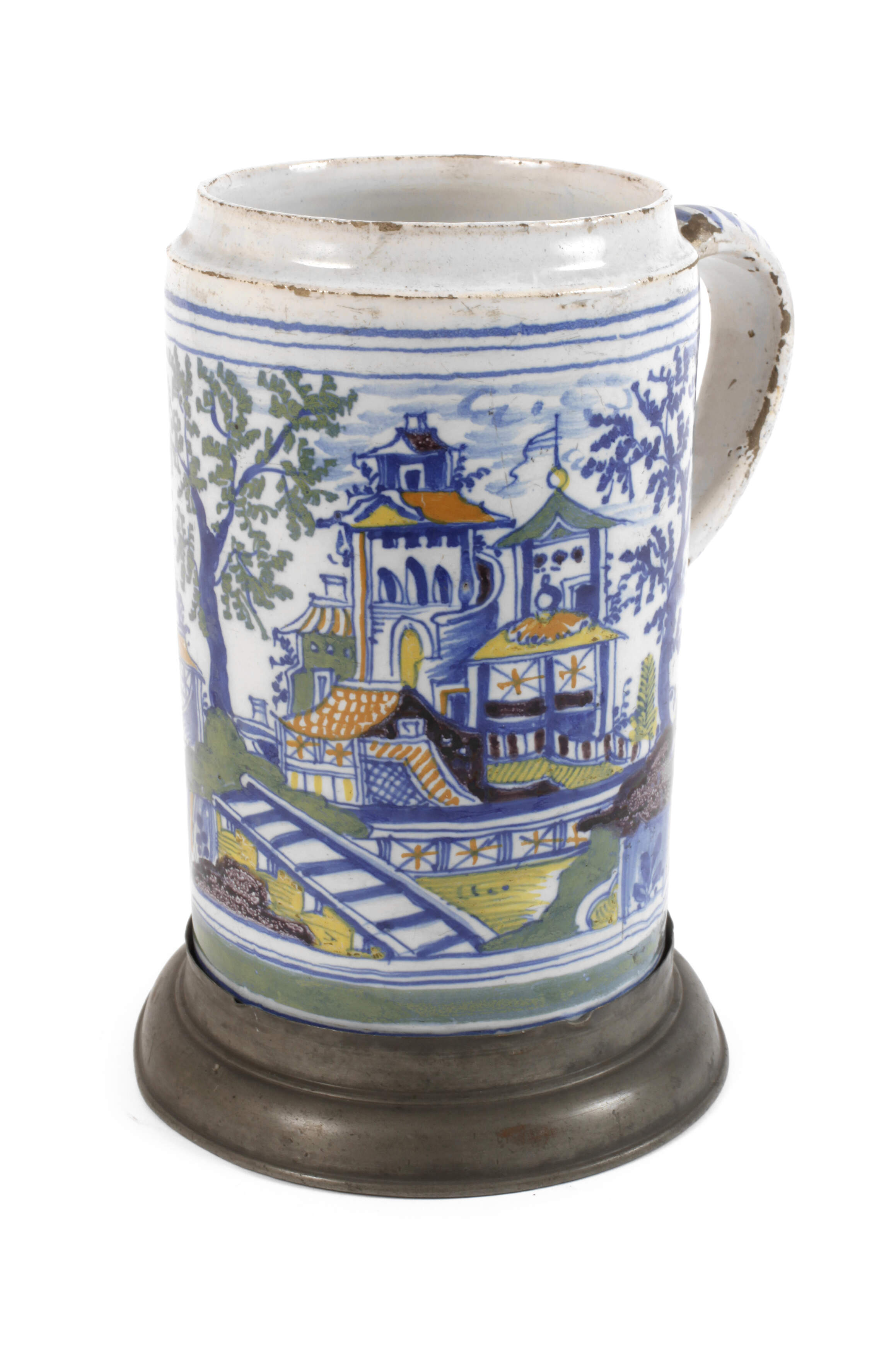 Erfurter Fayencewalzenkrug