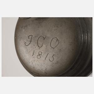 Crailsheim jagdlicher Fayencehumpen