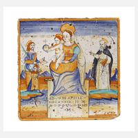 Deruta Italien große Wandfliese111