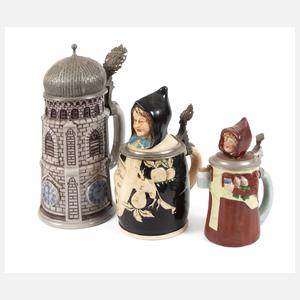 Drei Figurenkrüge München