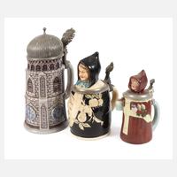 Drei Figurenkrüge München111