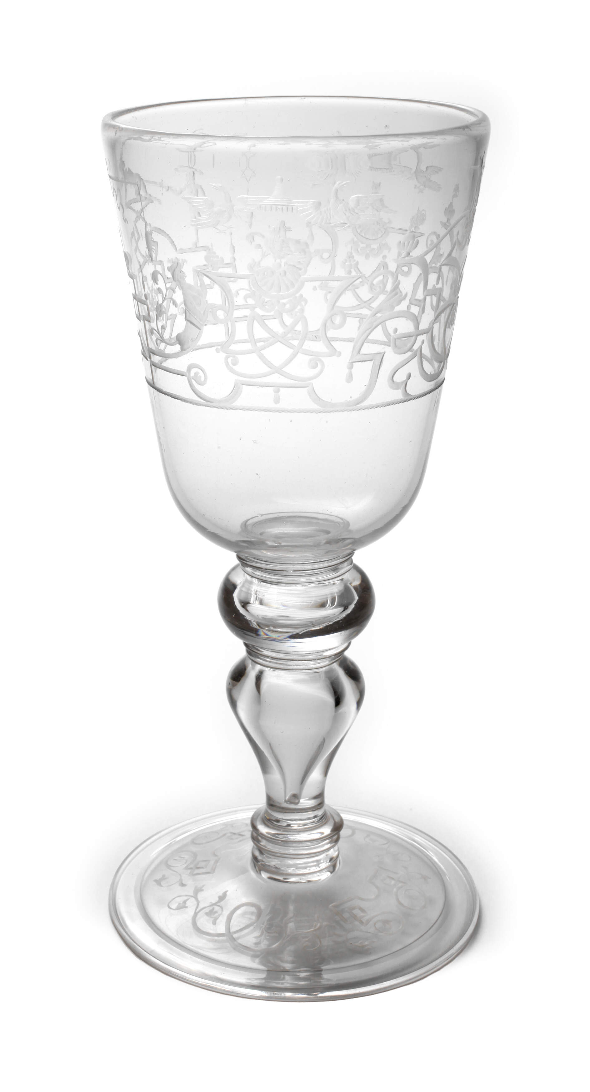 Großer barocker Trinkpokal