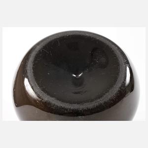 Kugelflasche aus Waldglas