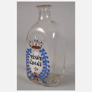 Drei barocke Apothekerflaschen