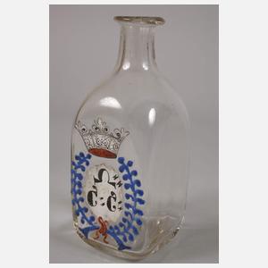 Drei barocke Apothekerflaschen