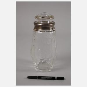 Deckeldose mit Kirschdekor