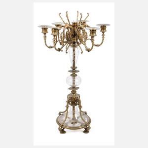 Lobmeyr Wien seltener großer Kerzenleuchter