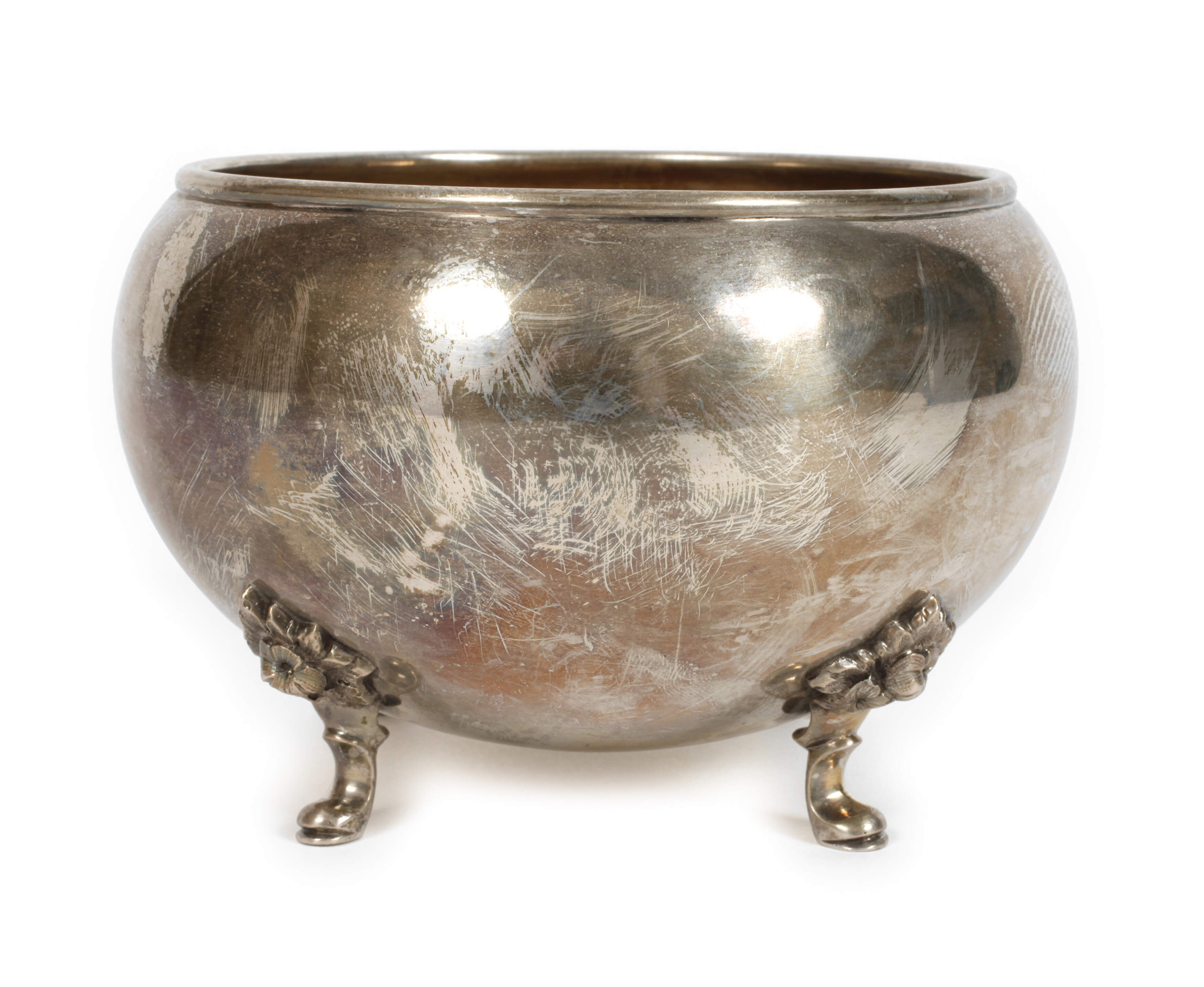 Berliner Zuckerschale Silber