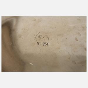 Silber Käseglocke Biedermeier