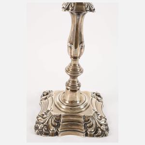 Vier Silberleuchter England