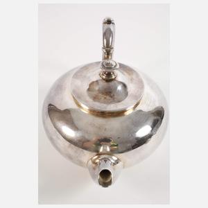 Silber Teekanne und Sahnegießer Russland