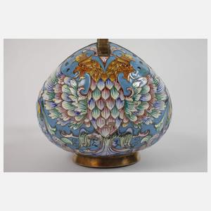 Übergroßer Kowsch Cloisonné-Technik