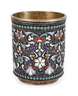 Silberbecher mit Cloisonné