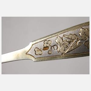 Paar russische Silberlöffel