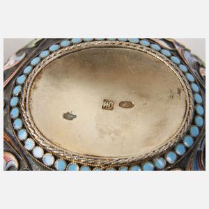 Kleiner Kowsch Cloisonné-Technik