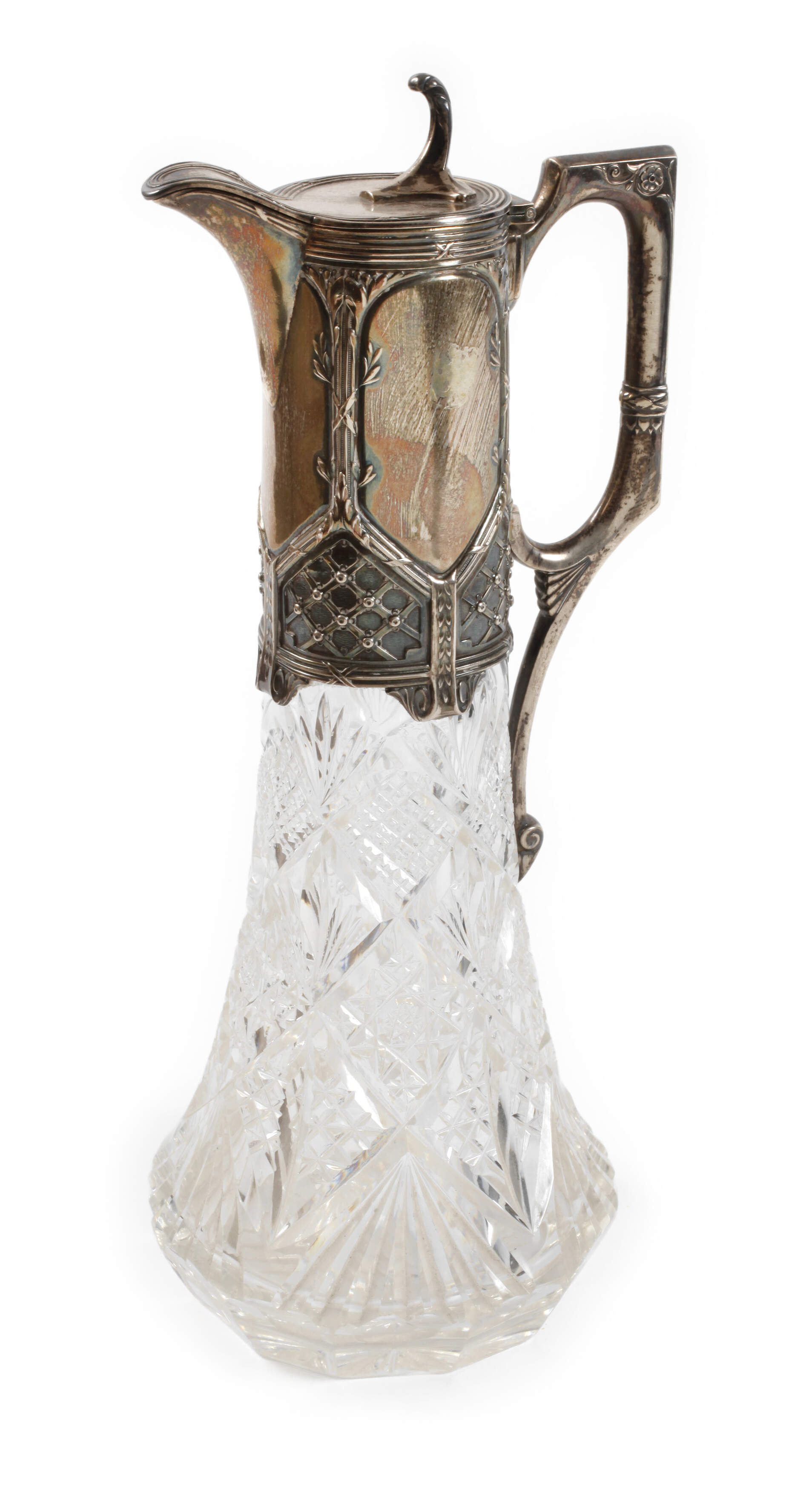 Russland Karaffe mit Silbermontierung