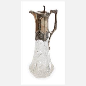Russland Karaffe mit Silbermontierung