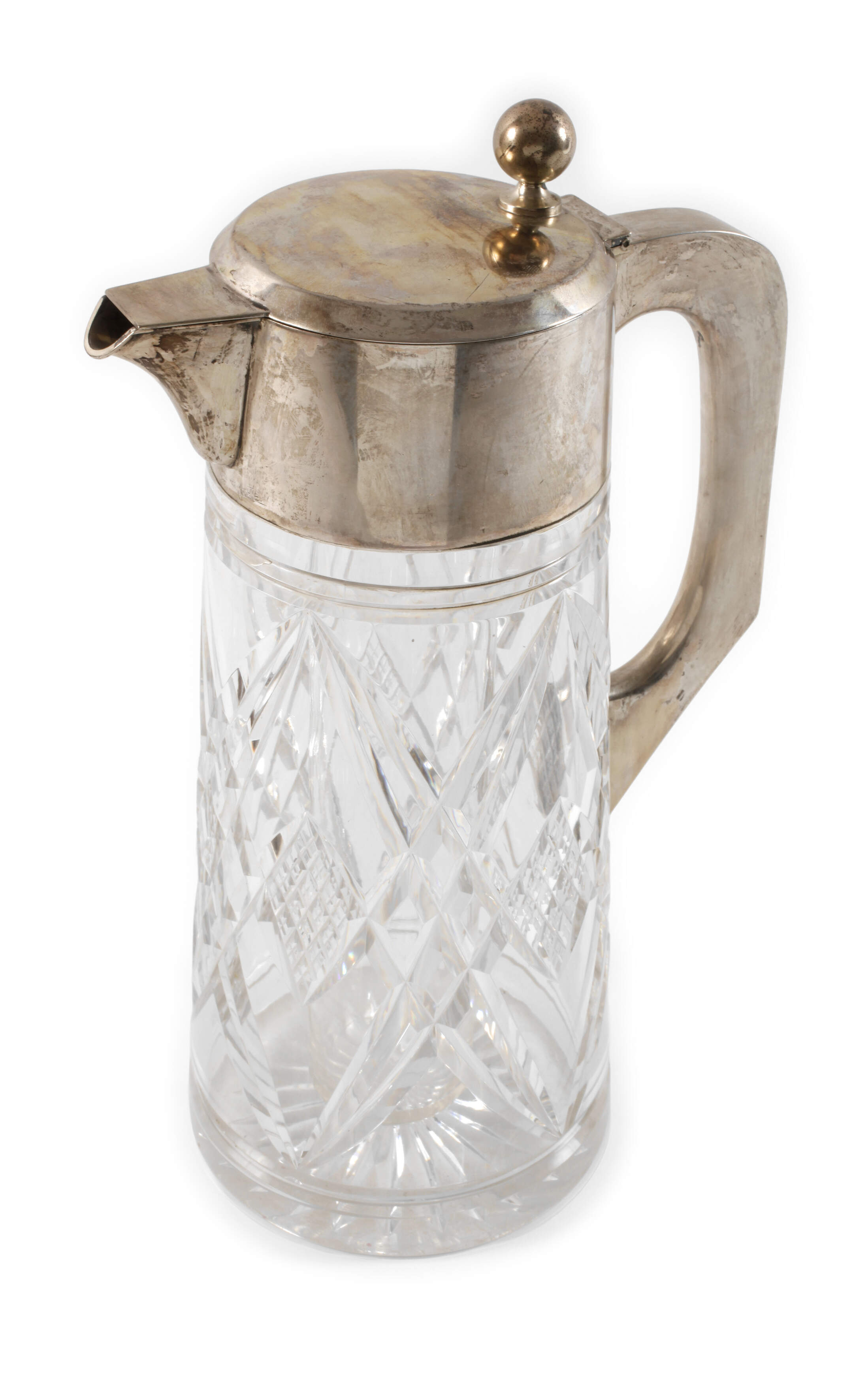 Kühlkaraffe mit Silbermontur