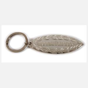 Silberner Zimmerschlüssel Hotel Adlon