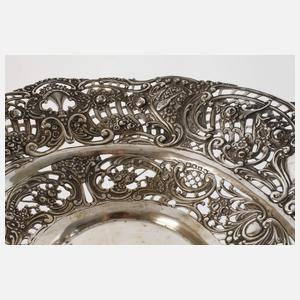 Durchbruchschale Silber