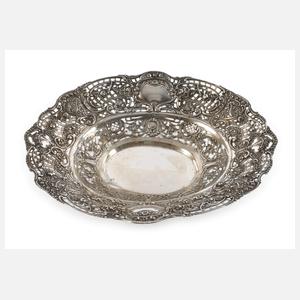 Durchbruchschale Silber