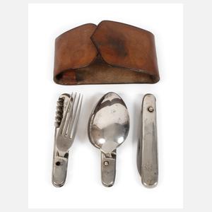 Reisebesteck Silber