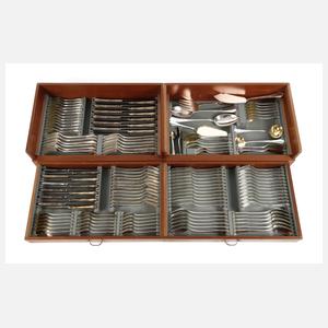 Silber umfangreiches Speisebesteck