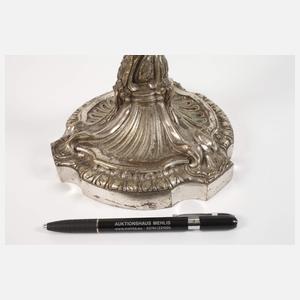 Vierflammige Bronzegirandole