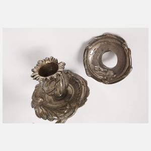 Vierflammige Bronzegirandole