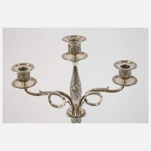 Tiffany Paar großer Kandelaber Historismus