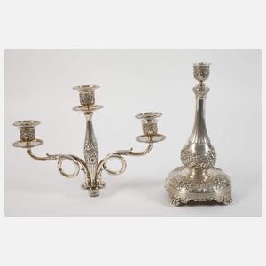 Tiffany Paar großer Kandelaber Historismus