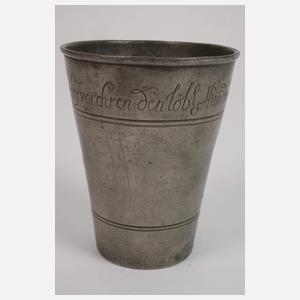 Zunftbecher der Schuhmacher