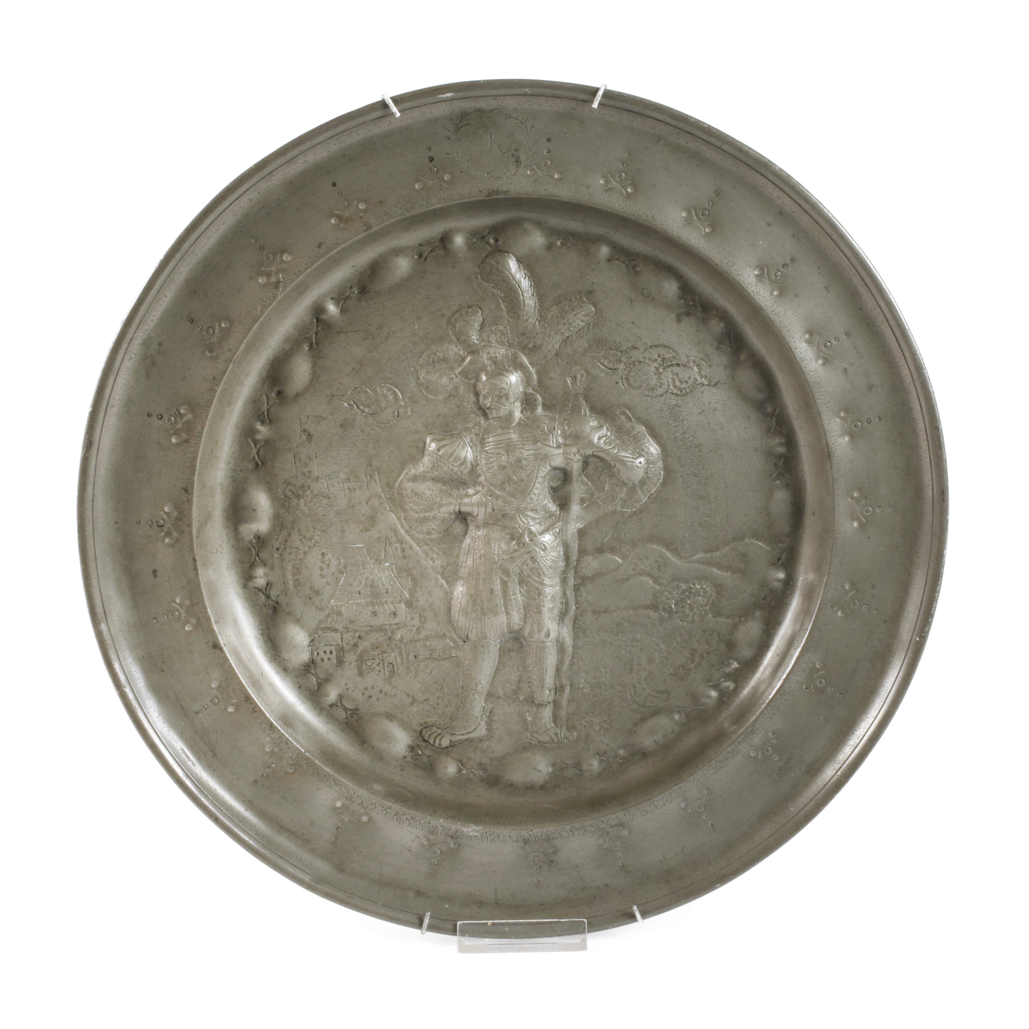 Großer Zinnteller Regensburg