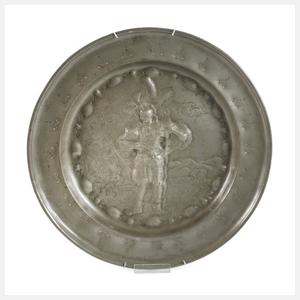 Großer Zinnteller Regensburg