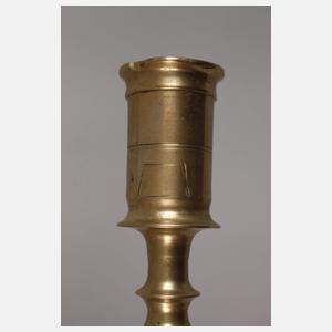 Spulenleuchter Messing