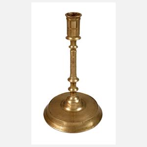 Spulenleuchter Messing