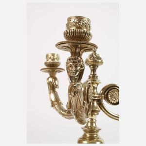 Buillotte-Lampe als Leuchter