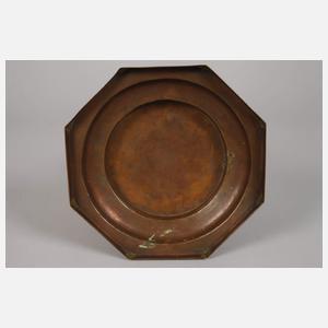 Kupfer Tabakdose Biedermeier