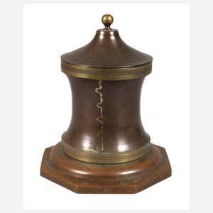 Kupfer Tabakdose Biedermeier
